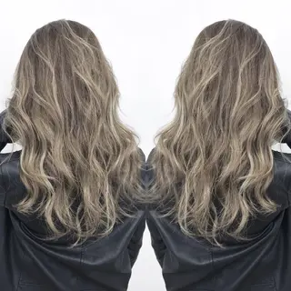 ロング カラー TATSUYA アートディレクターのヘアスタイル