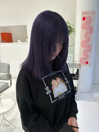 ミディアム Nought所属・cono noughtのヘアスタイル