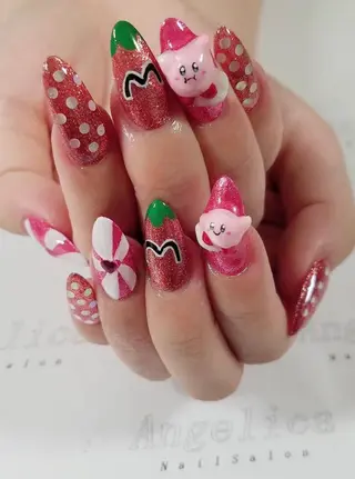 ネイル Angelica ネイリストのネイルデザイン