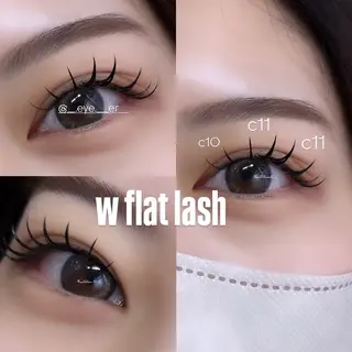 マツエク・マツパ LAUREL川崎店 ERIKO🐰束感♡のマツエク・マツパデザイン