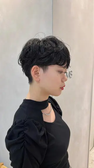 ショート パーマ 🌀perm 🌀のヘアスタイル