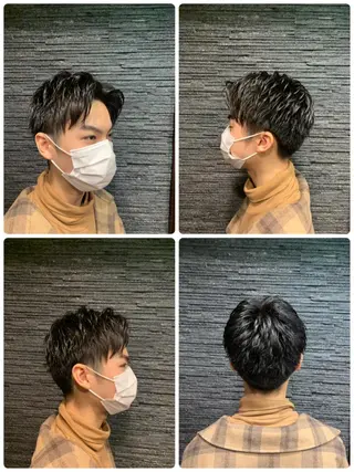 ショート メンズ 高橋 大輔のヘアスタイル