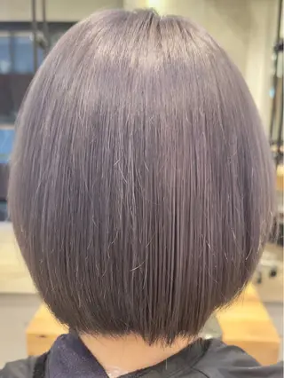 セミロング カラー 立川/ブリーチ/ 髪質改善/西川翔真のヘアスタイル