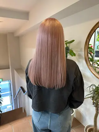 セミロング カラー ネイル マツエク・マツパ アイブロウ Cinq所属・ハイライト🌟/ ボブ/豊田のヘアスタイル