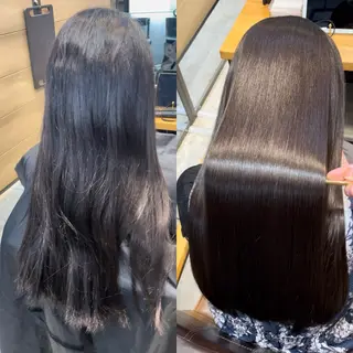 ロング HANARE by youres hair 神楽坂所属・神楽坂/縮毛矯正/ 髪質改善/香村優弥のヘアスタイル