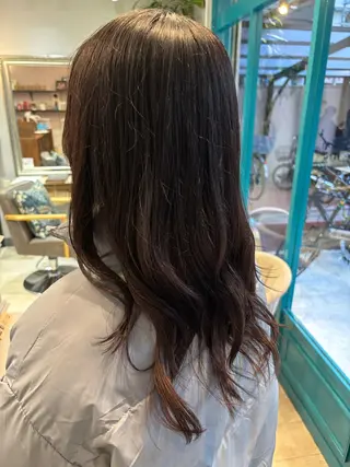 ミディアム 🫧Ayumu🫧 透明感カラー/春日のヘアスタイル