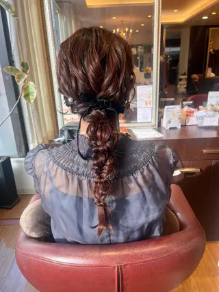 ヘアアレンジ LENAHC ist アベフミナのヘアスタイル