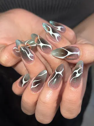 ネイル 8113 海外/y2k/韓国のネイルデザイン