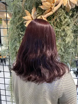 セミロング カラー 平野葵🎀 hair/nailのネイルデザイン