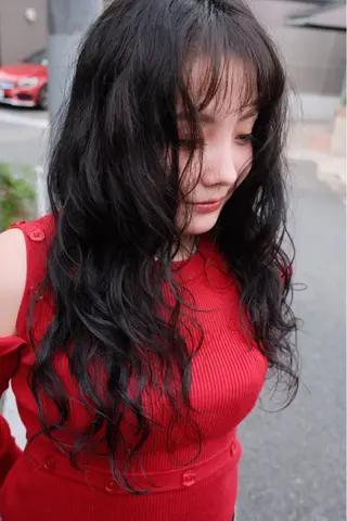 ロング パーマ 【お洒落パーマ】 Elme　肥塚康汰郎のヘアスタイル