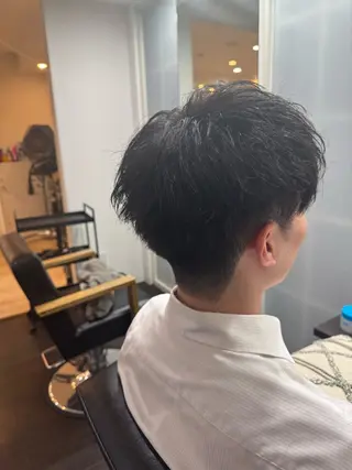 ショート メンズ 日比 海夏太のヘアスタイル