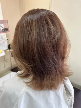 ミディアム yuna /give 玉造のヘアスタイル