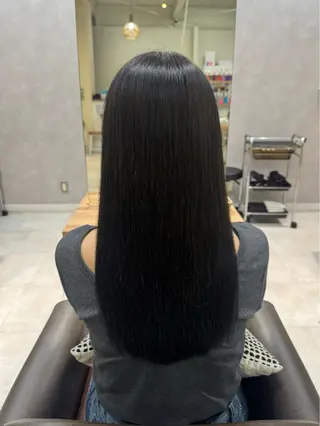 カラー 🫧毛先カット 🫧山中沙希のヘアスタイル