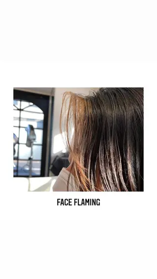 ミディアム カラー パーマ ヘアアレンジ メンズ キッズ ネイル マツエク・マツパ アイブロウ rewards成城学園前店所属・hiro【沿線で叶う 似合わせhair】のヘアスタイル