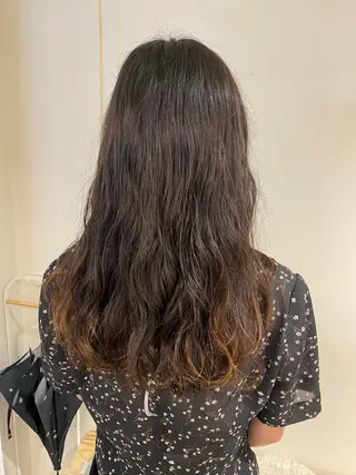 セミロング カラー ヘアアレンジ ボブ /ニュアンス/ satomi🧸💖のヘアスタイル