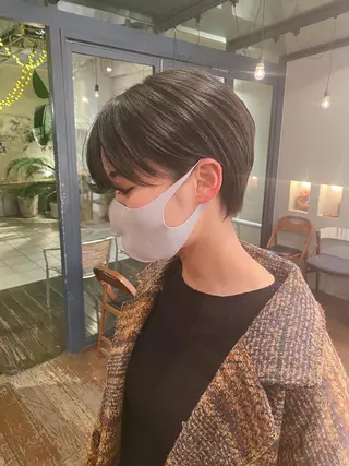 ショート 高浜 夕海のヘアスタイル