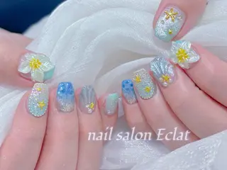 ネイル ネイルサロンエクラ 🫧Shizukaのネイルデザイン