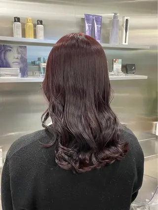 カラー 冬っぽカラー/ マツエク/ゆきなのマツエク・マツパデザイン