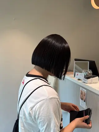 パーマ 暖色カラー/艶髪/ 韓国/ひなのヘアスタイル