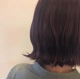 ミディアム カラー カノエ 乃木店のヘアスタイル
