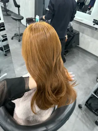 セミロング LAVEL 渋谷 髪質改善 レイヤーカット所属・💖艶髪/韓国ヘア 💖asukaのヘアスタイル