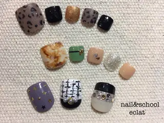 ネイル センター南 eclatのネイルデザイン