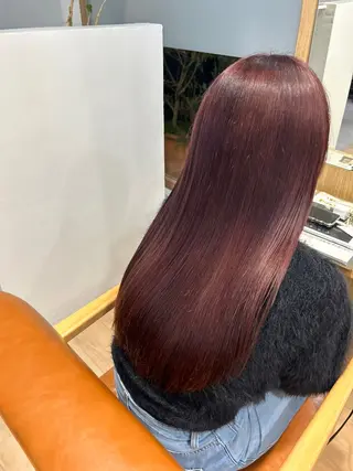 ロング 【金山/栄】カット モデル/小西 サラのヘアスタイル