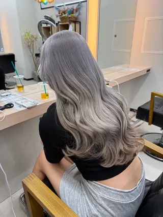 ロング カラー 𝐑𝐲𝐮𝐤𝐢 【店長】ALEAPのヘアスタイル