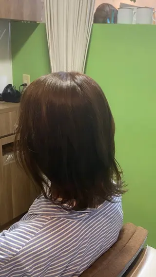 ミディアム カラー ヘアアレンジ 🌱エシカル🌱 松原大将のヘアスタイル