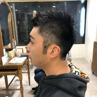 ショート メンズ すげさやか ✨メンズカットパーマのヘアスタイル