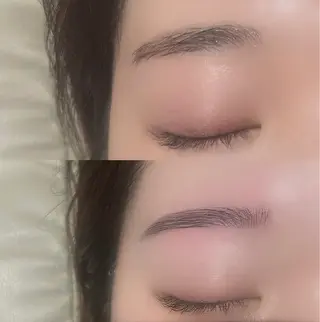 アイブロウ 韓国束感まつげ｜ MANAMI🧸のマツエク・マツパデザイン