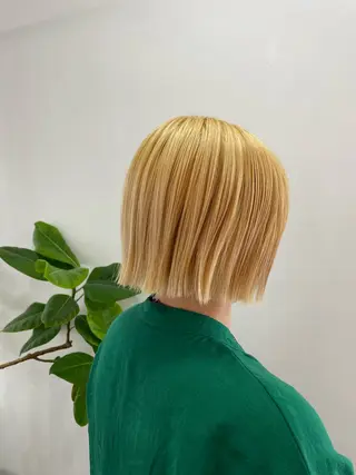 ショート mopa所属・mopa_kaede 暖色カラー/ロングのヘアスタイル