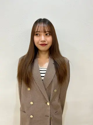 ロング nina🤎/ 似合わせカットのヘアスタイル