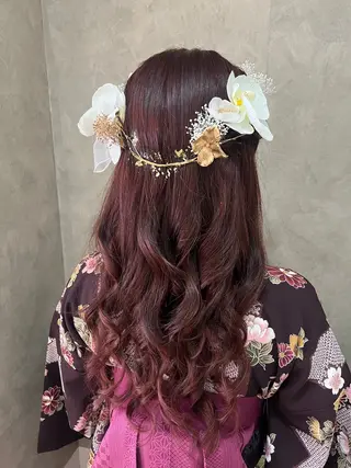 ヘアアレンジ 大人可愛いヘアメイク 💋🧚‍♀️しずかのヘアスタイル