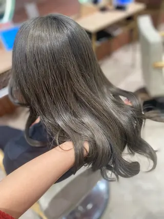 カラー zest/bis Rin ʚ🎀ɞのヘアスタイル