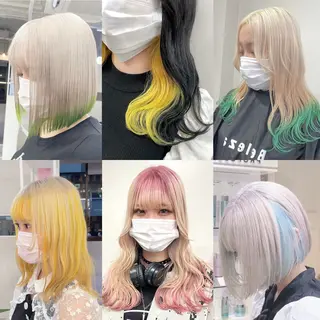 セミロング カラー ヘアアレンジ メンズ 全国No.1歴あり HINATA🥇のヘアスタイル