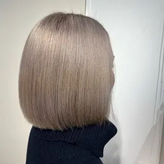 ショート カラー マンツーマン施術🫧 なつのヘアスタイル