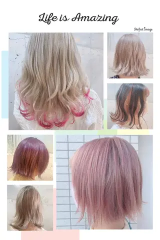 ミディアム 三瀬 俊のヘアスタイル