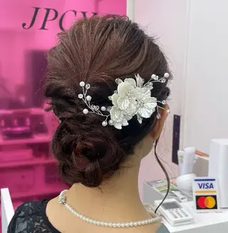 ヘアアレンジ JPCY MIRIYAのヘアスタイル
