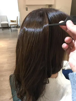 ロング カラー さとう ダルのヘアスタイル