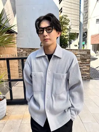 ショート メンズ エイミーフセ所属・【eimee】 店長✂️TAKUMAのヘアスタイル