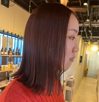 ミディアム カラー LoE[ロエ]桃井 香菜子のヘアスタイル