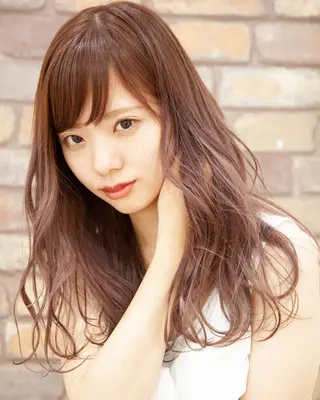 セミロング カラー パーマ お得なクーポン掲載▼ 🌷三國祐美🌷のヘアスタイル