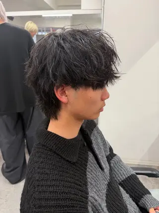 パーマ メンズ 町田エリアＮｏ．１/ パーマ特化/太田京希のヘアスタイル