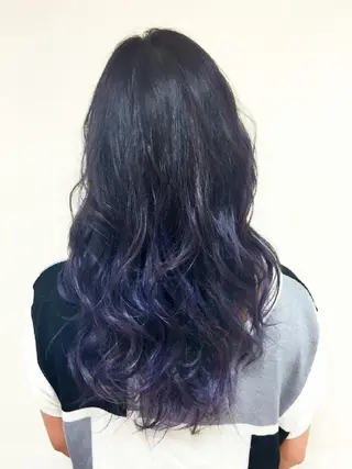 セミロング ロング カラー 【Sweep】おじま のぞみのヘアスタイル