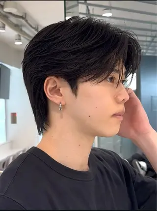 ショート メンズ ✨髪質改善縮毛矯正✨ 二上裕太のヘアスタイル