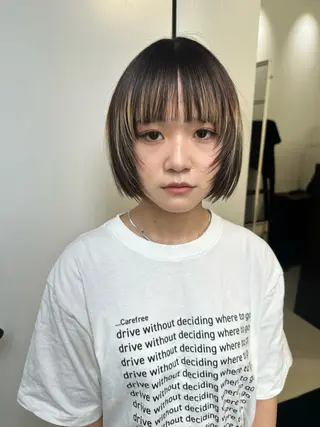 ショート レイヤーカット/艶髪 ✨💭KIRARIのヘアスタイル