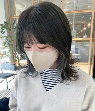 ミディアム 🌼FERIA梅田 shiho🌼のヘアスタイル