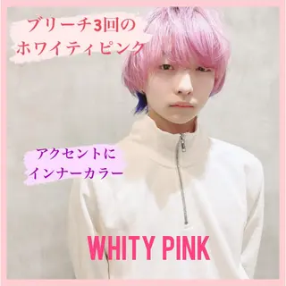 ショート カラー メンズ ill副店長 立和田純也のヘアスタイル