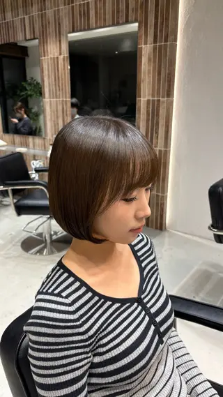 ショート 韓国風レイヤーカット /yukari🌷のヘアスタイル